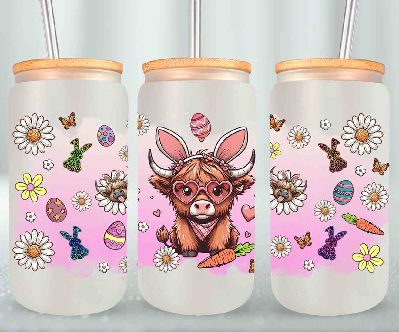 Highland Cow Easter-10366